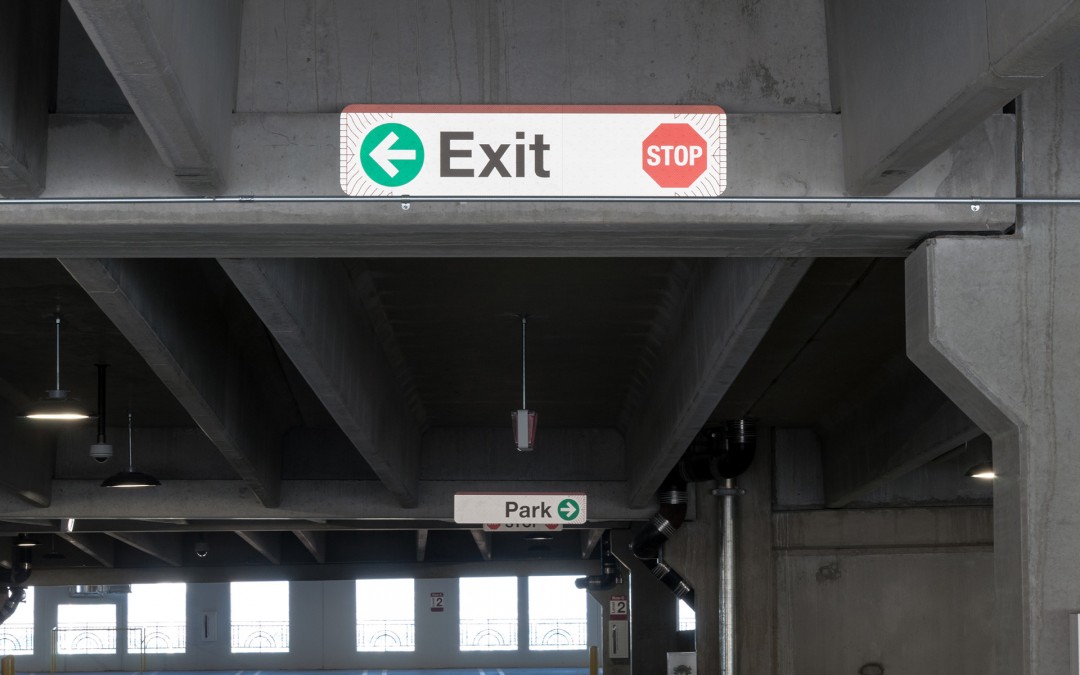 Parking Garage Signs - Century Sign Builders